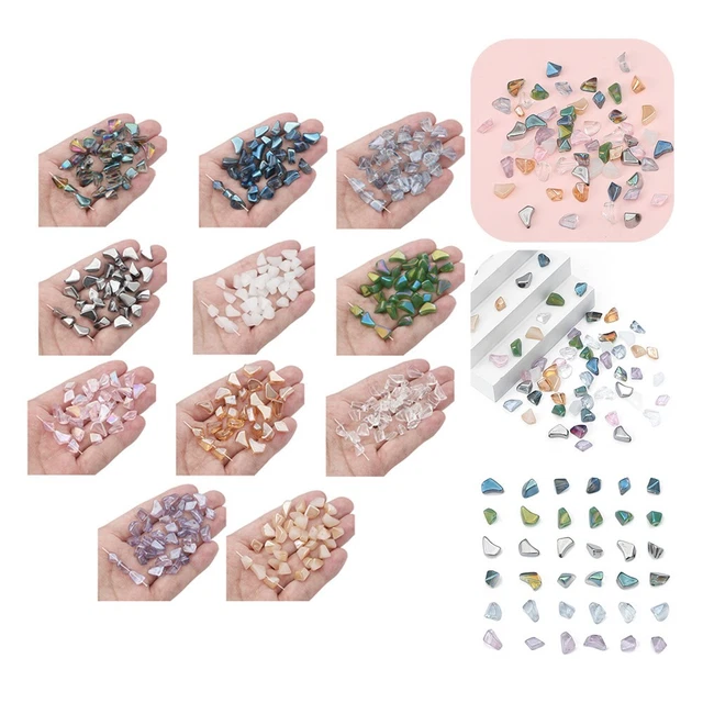Lot D'anciennes Perles De Verre - Écheveau De Perles Anciennes - Poids 225g