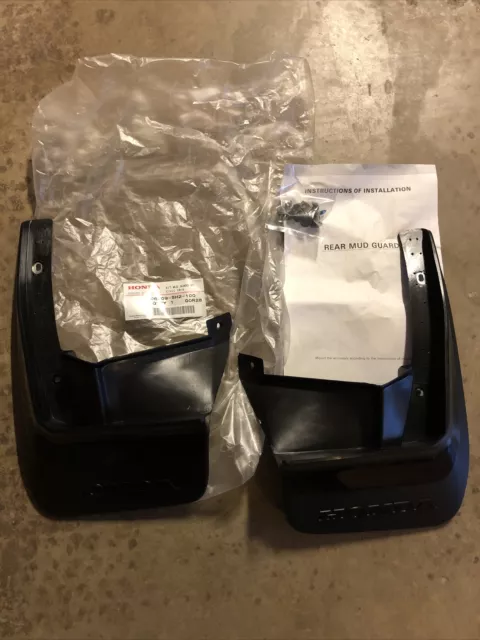 Genuine Oem Honda 1990-1991 Crx Ef Rear Mud Flaps Splash Guard Set Ef6 Ef7 Ef8