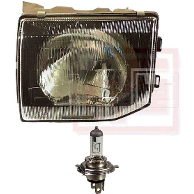 Cadre De Phare Antibrouillard Avant Pour Mitsubishi Pajero/Montero 2000-2003 - Référence MR388019/MR388020 - Noir ABS - Améliore L'esthétique