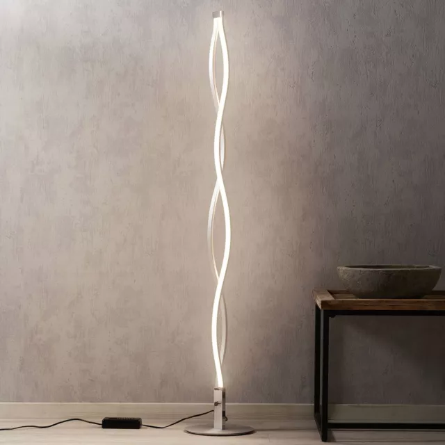 Mantra Iluminación LED Stehlampe 'Sahara' (Modern) in Chrom aus Metall u.a. für
