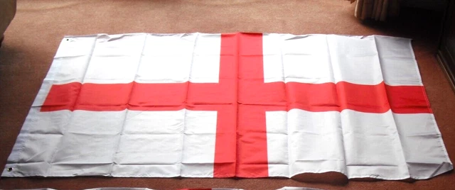 3ft X 2ft England Flag – St George Cross, Football National Flag For World Cup 2022