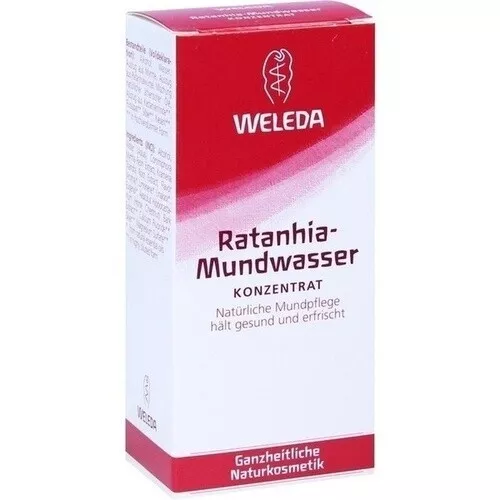 WELEDA Ratanhia Mundwasser 50 ml PZN 00506596