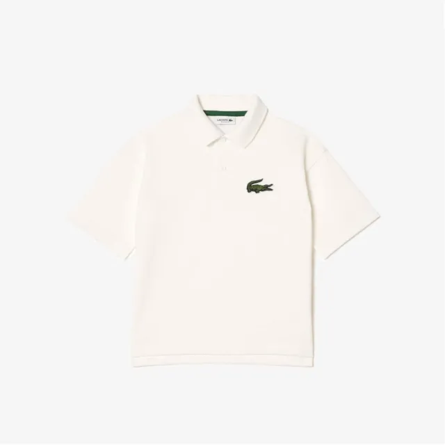 Lacoste Kids Sleeve Polo Shirt Top Short Collared Buttons