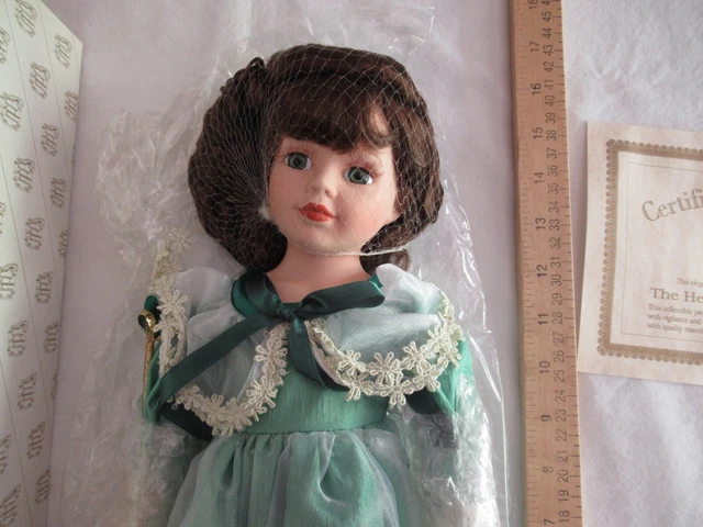 Heritage Signature Collection Porcelain Irish Doll Colleen # 12203 St Patricks