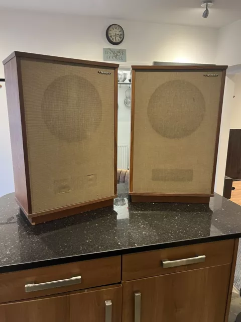 Tannoy lsu/hf/12/8 Floor Standing Speakers With Lancaster Cases