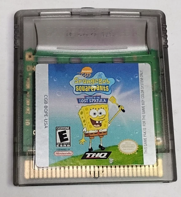 SPONGEBOB SQUAREPANTS LEGEND OF THE LOST SPATULA [GENUINE] Nintendo