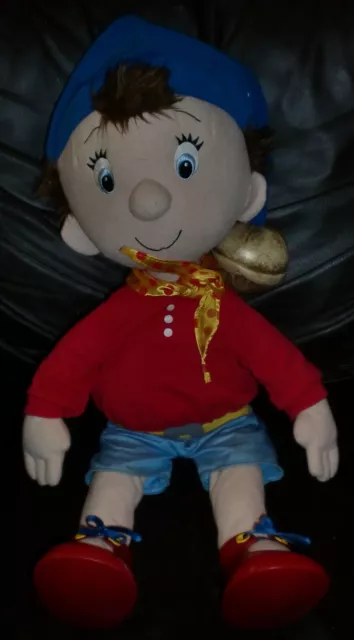 Vintage Noddy 24" Soft Cuddly Sitting Plush Toy Enid Blyton