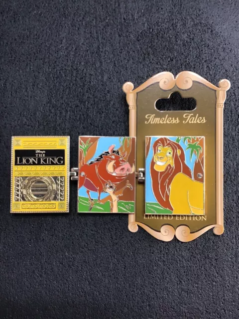 WDW - Timeless Tales - The Lion King Limited Edition 3000 Disney Pin 118870 2016