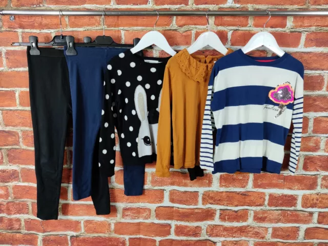 Maglione Maniche Lunghe Bambina Pacchetto Età 5-6 Anni Next Boden Leggings 116Cm