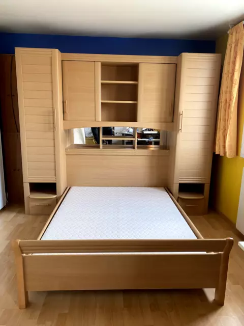 Ensemble lit, tête de lit et pont de lit Ensemble lit, tête de lit et pont de lit