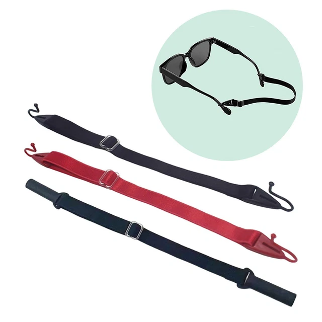 Cinta para gafas de sol, cuerda antideslizante, correa para gafas, soporte para gafas alrededor del cuello