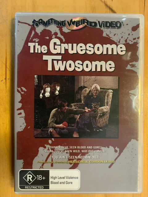THE GRUESOME TWOSOME Australian DVD cult 60s horror Something Weird t67 ...