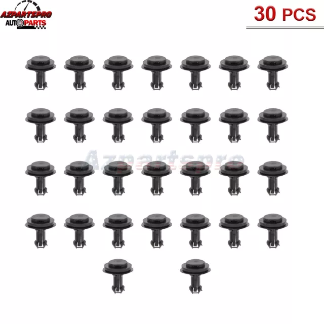 30x Air Dam Deflector Valance Front Bumper Clips For Chevy Silverado Sierra 1500