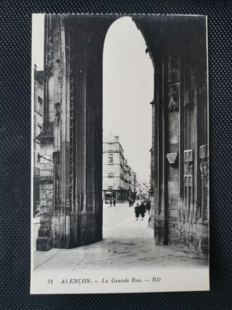 CPA 61 ALENCON - La Grande-Rue