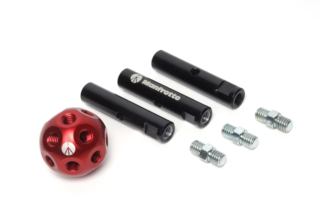 Kit de tuerca Manfrotto, 3 tubos