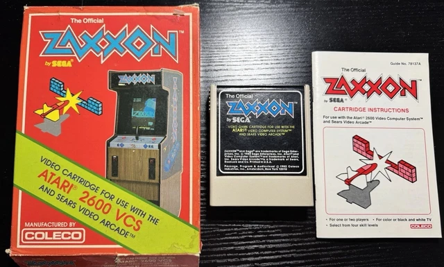 Complet en boite Berzerk PAL Atari 2600 VCS notice box