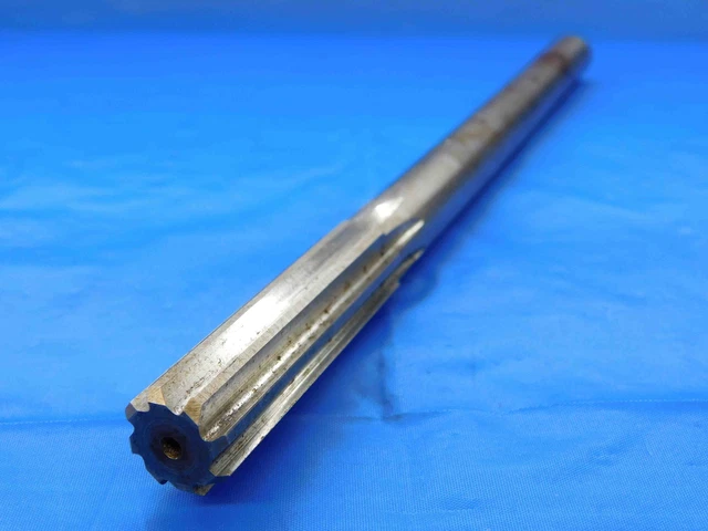 L&I 0.6309 OD HSS CHUCKING REAMER 8 FLUTE .6309 5/8 .6250 +.0059 OVERSIZE 16 mm