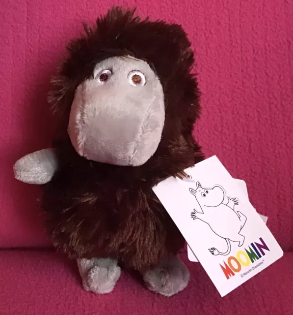 Aurora Moomin “Ancestor” Brown Apelike Troll Soft Plush TV Toy 6” Tags