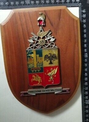 CREST 13^ DIREZIONE GENIO MILITARE RARITÀ! 