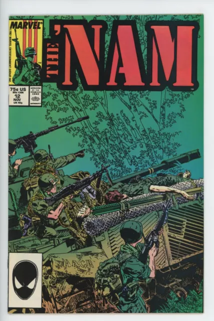 The 'Nam #12 Marvel 1987 by Murray & Severin BIG SCANS 9.4