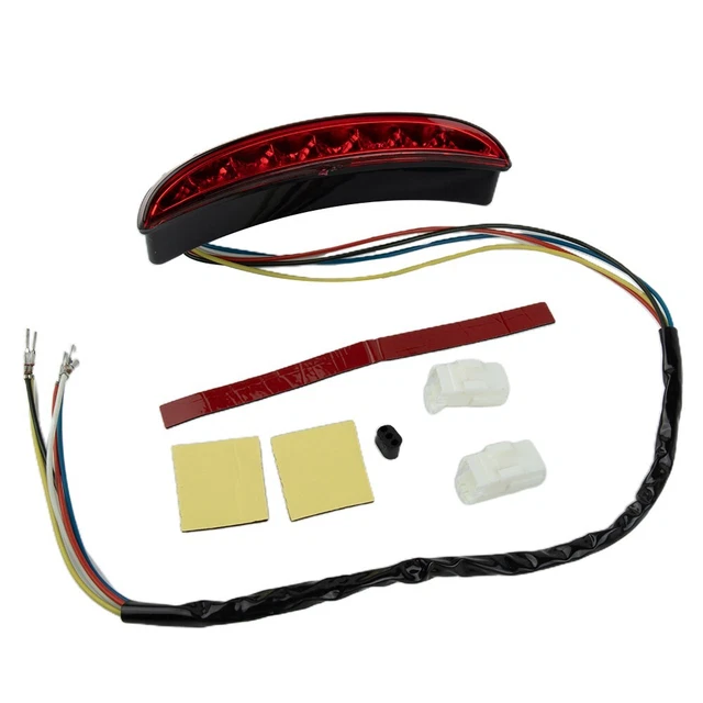 Fanale posteriore parafango bordo moto per Harley Softail Sportster XL1200