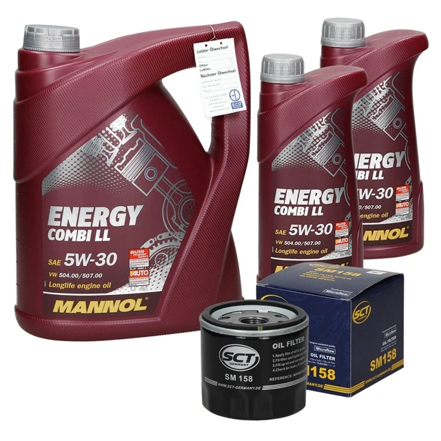 MANNOL Energy 5W-30 Motoröl 14x 1l = 14 Liter - SAE 5W-30 - PKW
