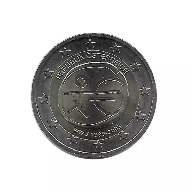 Moneda conmemorativa de 2 Euros Austria EMU año 2009 Sin circular Monedas SC