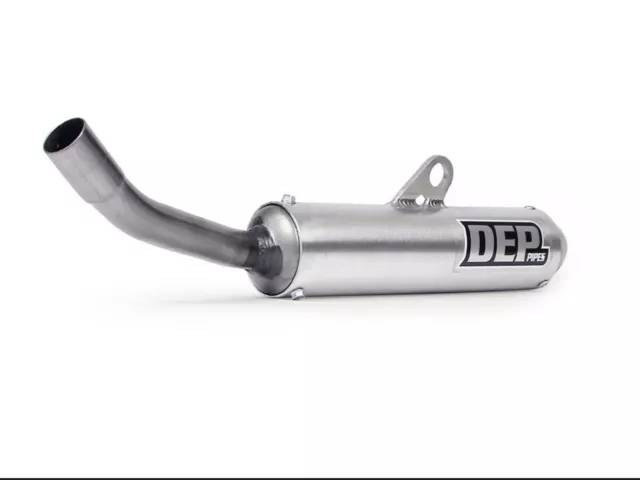 DEP Round Exhaust Silencer For Husqvarna CR125 2000-2008 Pt.no DEPV2101  #EX1