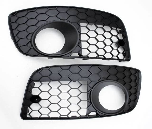 VW MK5 GTI Gli Jetta Front Bumper Hex Mesh Fog Light Open