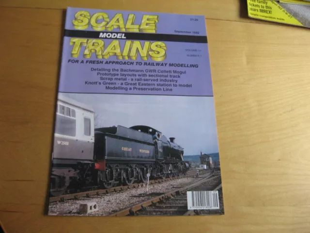 scale model trains magazine september 1992