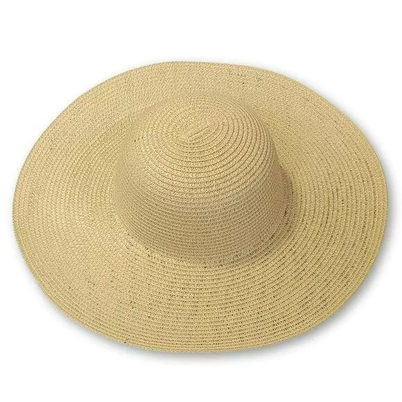 NWT Asos Animal Print Wide Brim Beach Summer Straw Floppy Sun Hat 3