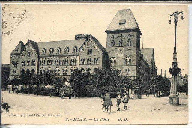 CP 57 Moselle - Metz - La Poste