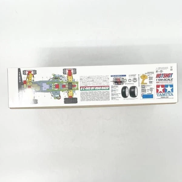 UNASSEMBLED NO:84265 1/10RC 4WD Racing Buggy Hotshot 2007 Metallic ...