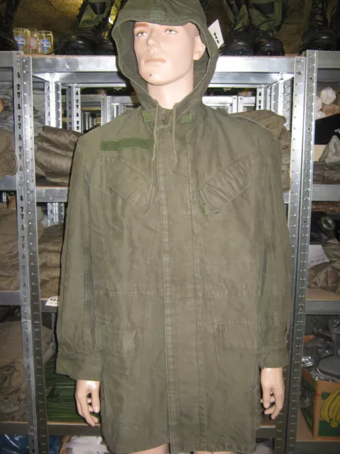 Belgien Armee Parka Feldjacke M64 Oliv !!!