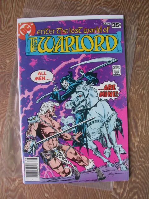 Warlord   #14  FN   Mike Grell cover/art