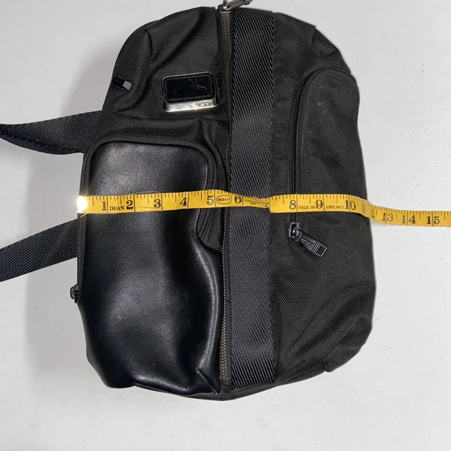 Tumi Black Crossbody Sling Bag Pack Alpha Bravo 16