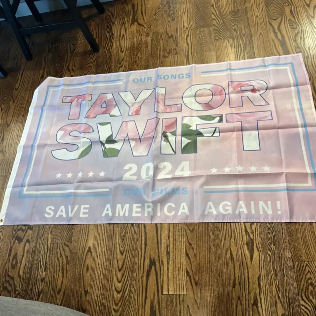 TAYLOR SWIFT 2024 flag 3 Ft By 5 Ft New Ship From USA $12.88 - PicClick