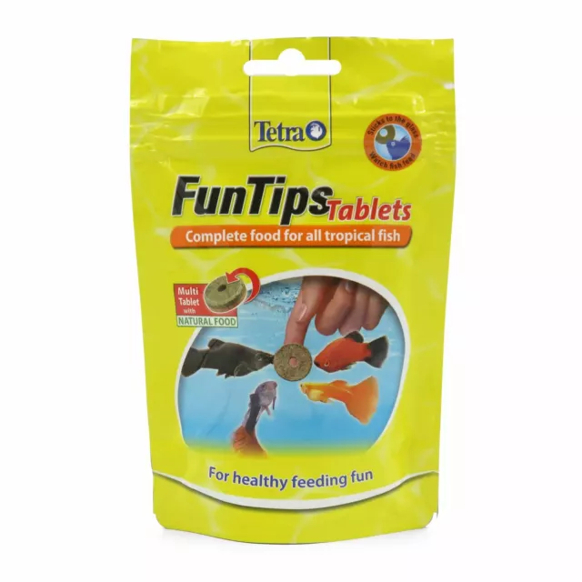 Tetra Funtips Complet Nourriture pour Tout Tropical Poisson Bonne Santé Fun 75