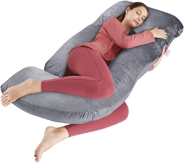 Wndy's Dream Oreillers de Grossesse pour Dormir, Oreiller Complet Grand...