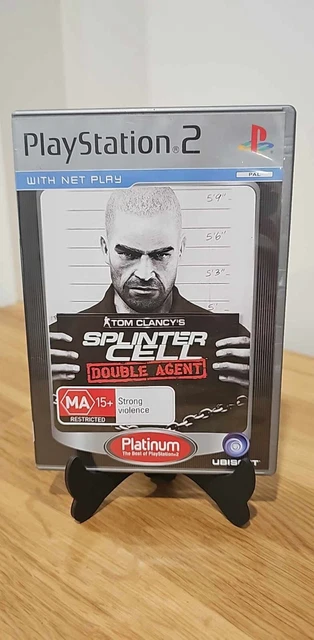 Tom Clancys Splinter Cell Double Agent Sony PS2 PlayStation 2 w/Manual