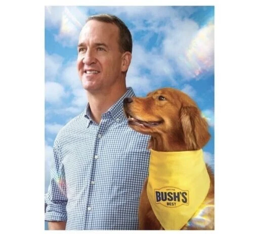 Peyton Manning and Duke Bush LIMITED edition poster