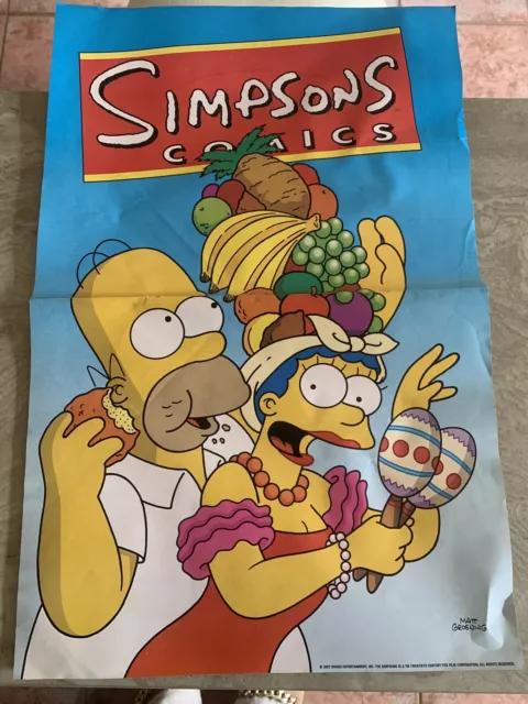 the simpsons comics bundle, Book And Poster 3