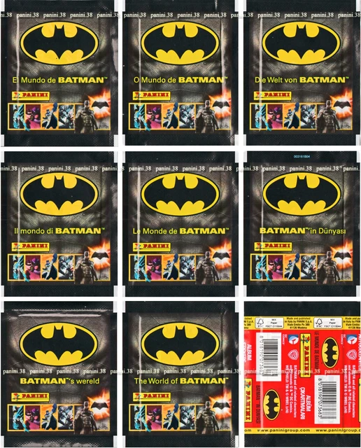 Panini – Le Monde De Batman – Album + 40 Vignettes – Neuf Sous Blister