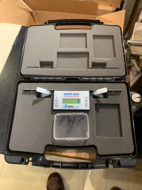 AutoMate Technologies Smart-Seal Cap Sealing Meter AM-CSM-4 w/Case