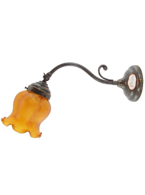 Applique ottone a una luce in stile,lampada illuminazione classica da muro am41