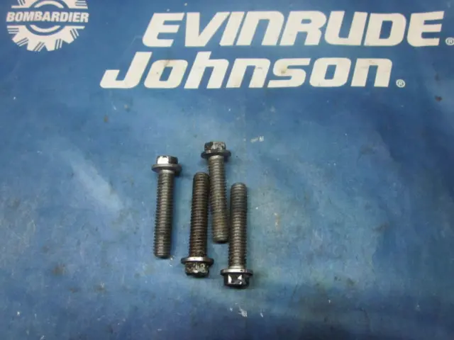 Johnson Evinrude 20 25 28 30 35 Hp 324871 Adapter Bolt Many Yrs. & Anode 324816