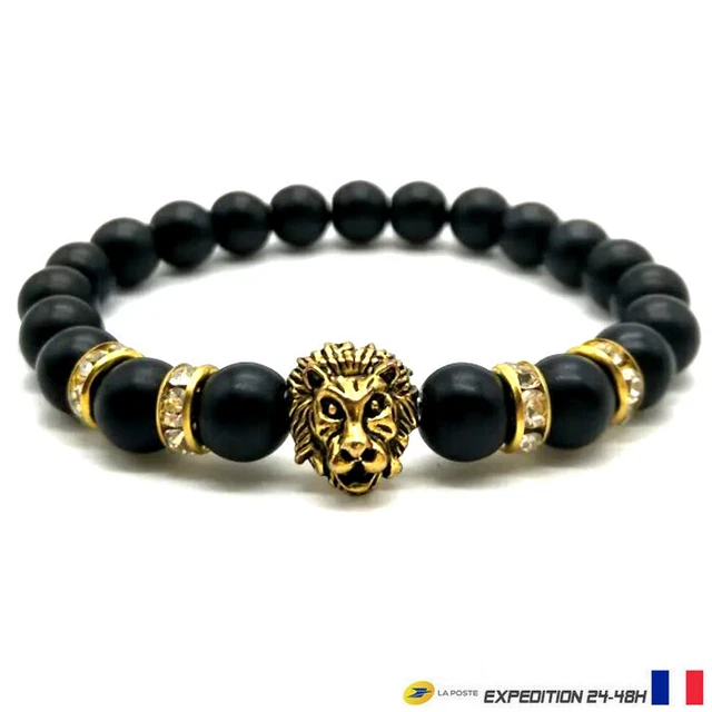 Noir Montre Bracelet Quartz Simple Sans Chiffre Cadran PU Femme Homme