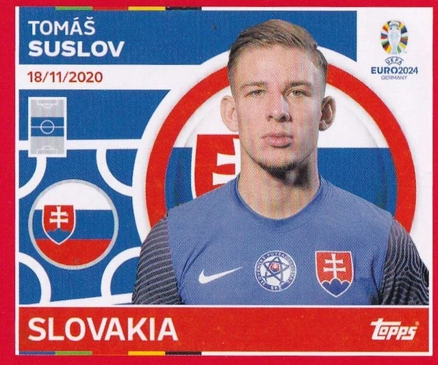 CARD TOPPS MATCH Attax Euro 2024 Blue Parallel Robert Bozenik Slovakia # Svk 14 EUR 2,99 - FR