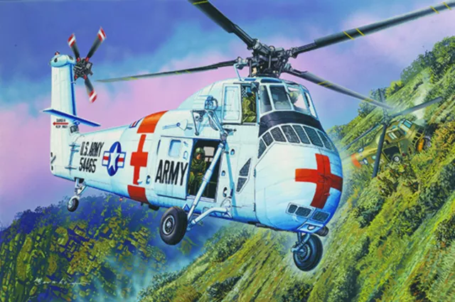 Trumpeter 02883 CH-34 US ARMY RESCUE 1:48 Modellbausatz