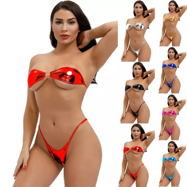 Femmes Sexy Lingerie Micro Slip Bikini Nounours G-String Bain Monokini